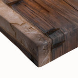 Black and white landscape art painting of Dubai skyline on stretched canvas, ideal for bedroom wall art.