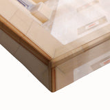 Large art canvas featuring a black and white landscape of Oman, ideal for bedroom wall decor.