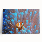 Black and white stretched canvas of an oceanic Fiji scene, ideal for kitchen wall art or bedroom ambiance.