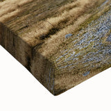 Large art featuring a black and white landscape of Canterbury, New Zealand on stretched canvas, ideal for bedroom wall decor.