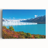 Black and white landscape of Argentine scenery on large stretched canvas, suitable for kitchen wall art.