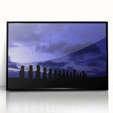 Large abstract wall art depicting a Chilean landscape in muted earth tones on a framed acrylic.