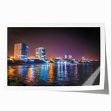 Rolled print of a lush Ecuadorian landscape, featuring green hues and floral elements, ideal for art wall dining room.