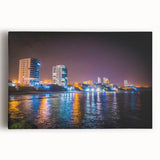 Black and white photograph of Ecuadorian scenery on large stretched canvas, suitable for kitchen wall art.