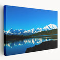 Large canvas print of Denali National Park in Alaska, featuring muted earth tones, ideal for kitchen wall art.