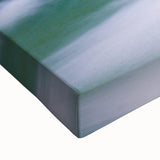 Black and white landscape art painting of Arkansas scenery on large stretched canvas, ideal for bedroom wall art.