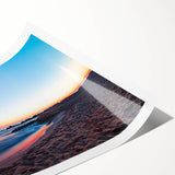 Extra large wall art featuring line art flowers on a rolled print, set in soft pastel shades.