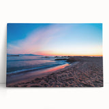 Black and white stretched canvas of Catalina, California scenery, suitable as large kitchen wall art or bedroom decor.