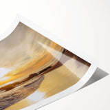 Extra large wall art featuring line art flowers in muted earth tones on a rolled print, ideal for large living room decor.