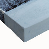 Black and white landscape art painting of Vail, Colorado on stretched canvas, ideal for bedroom wall decor.