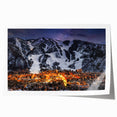 Rolled print of Aspen, Colorado scenery in autumn colors, ideal for art wall dining room.