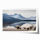 Extra large rolled print depicting vibrant floral scenery in Idaho, ideal for art wall dining room.