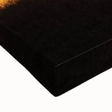 Black and white landscape art painting of Kansas scenery on a large stretched canvas, ideal for bedroom wall decor.