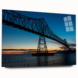 Large abstract wall art featuring a Louisiana landscape in muted earth tones on acrylic glass.