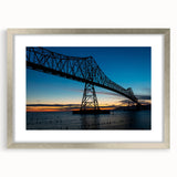 Textured abstract art print depicting a Louisiana landscape in muted earth tones, framed in silver.