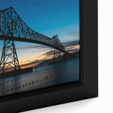 Textured black wall art featuring a colorful Louisiana landscape on framed canvas, ideal for living room decor.
