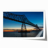 Extra large rolled print depicting Louisiana scenery with vibrant floral elements, ideal for art wall dining room.