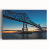 Black and white photo of Louisiana scenery on large stretched canvas, suitable for kitchen wall art.