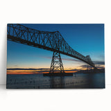 Black and white photo of Louisiana scenery on stretched canvas, ideal for kitchen wall art.