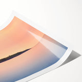 Extra large wall art featuring line art flowers in muted earth tones on a rolled print, ideal for large living room decor.