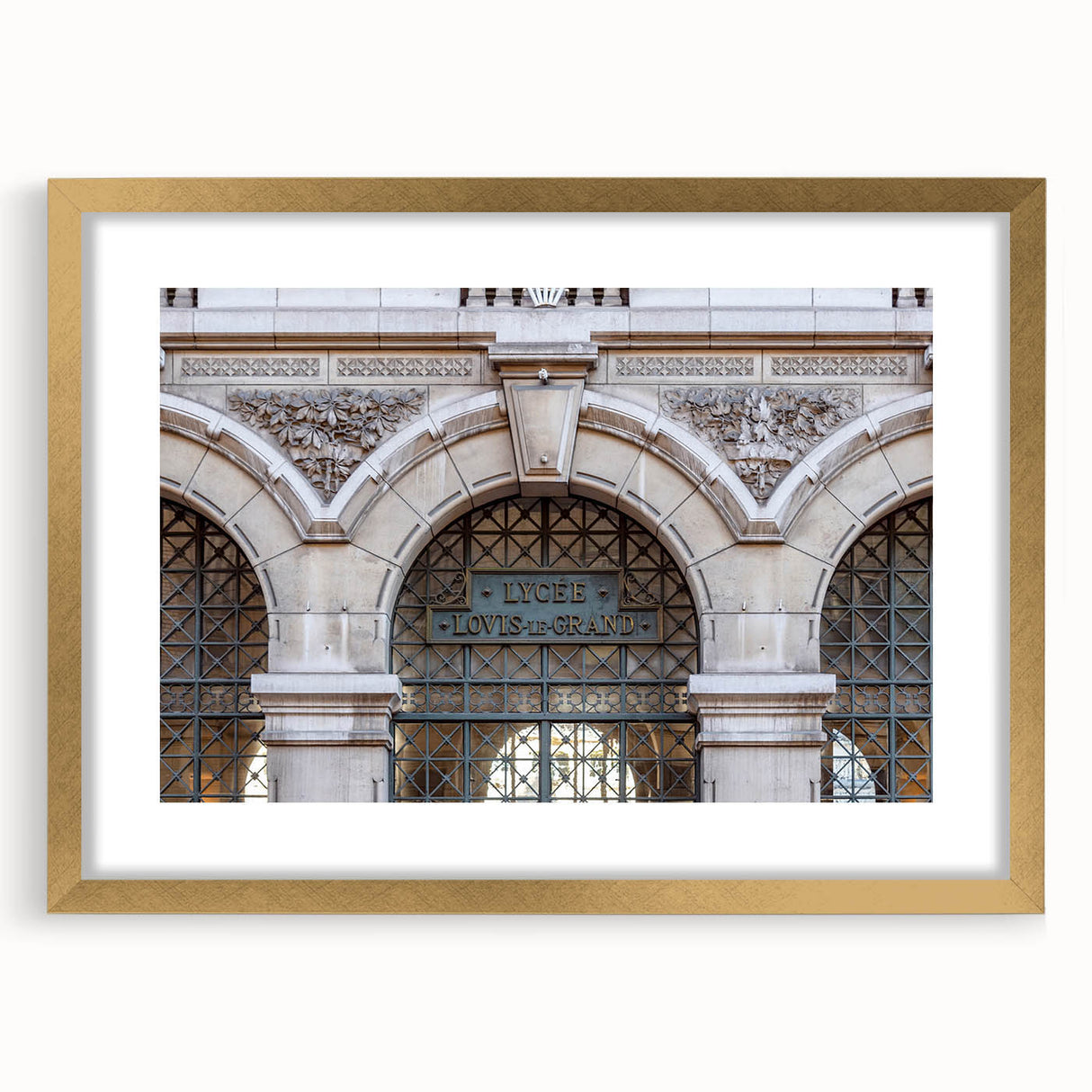 Extra large abstract art print of St.