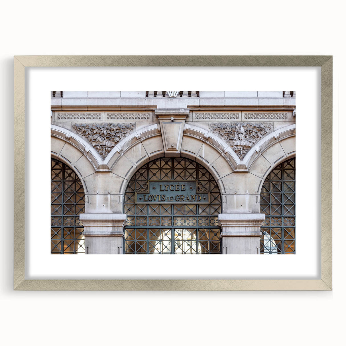 Textured art print of St.