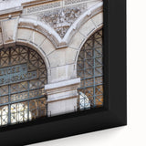 Textured black wall art depicting the St.