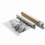 Extra large rolled print of the Statue of Liberty with a muted color palette, ideal for classy bathroom wall art.