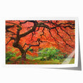 Extra large rolled print of Portland, Oregon scenery with vibrant floral designs, ideal for art wall dining room.