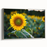 Framed canvas featuring a vintage-style Pennsylvania landscape with colorful art elements.