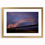 Extra large abstract art print of Memphis skyline in textured gold frame, ideal for living room decor.