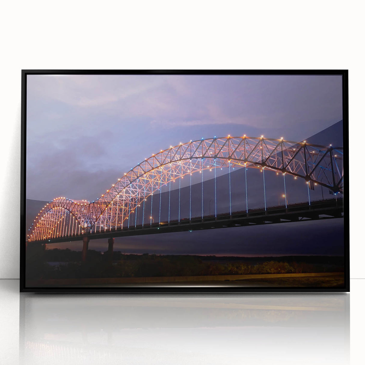 Large abstract wall art depicting Memphis skyline in muted gray tones on framed acrylic, suitable for modern art wall decor.