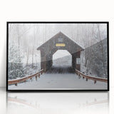 Large abstract wall art of Vermont scenery in muted earth tones, framed acrylic, ideal for modern art wall decor.