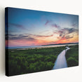Large art depicting a scenic Virginia landscape in muted earth tones on stretched canvas, suitable for kitchen wall art.