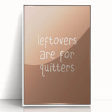 Art deco poster featuring a stylized fall scene with orange and brown tones on a white acrylic framed canvas.