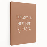 Side view of a large stretched canvas featuring a fall-themed abstract design in warm orange and red tones.