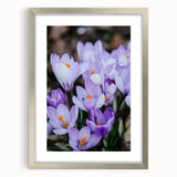 Textured abstract art print in soft green and white hues, framed with silver mat, ideal for bedroom art.