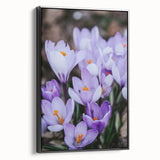 Black and white landscape painting on framed canvas, featuring a vintage spring scene, ideal for bedroom decor.