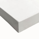 Winter landscape art on large stretched canvas in black and white, ideal for bedroom wall decor.