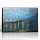 Large abstract wall art on acrylic, featuring swirling blue and yellow tones in a mid-century modernist style.