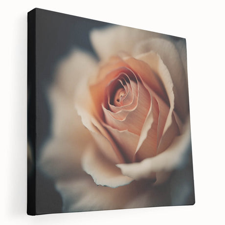 Stretched canvas wall art showcasing vibrant abstract florals in a modern design, highlighting rich colors and textures that enhance any decor.