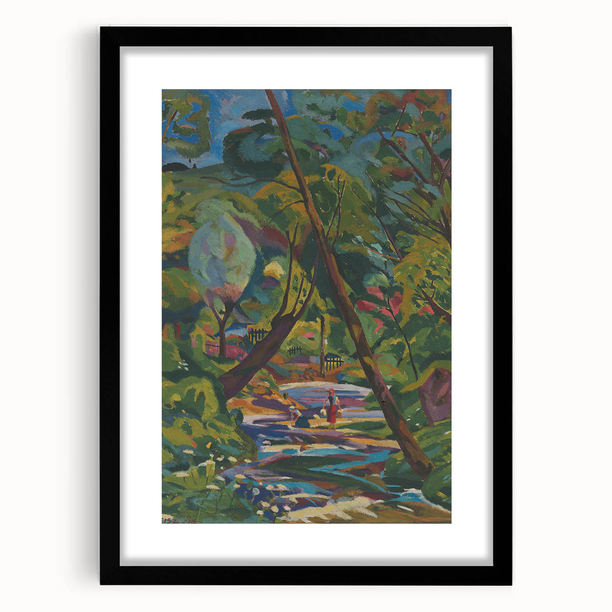 Expressionist Art - Kubínsky Stream by Arnold Weisz-Kubínčan