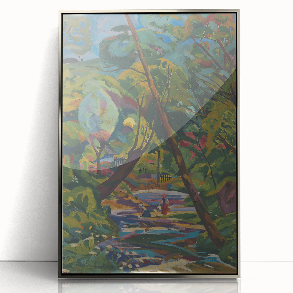 Expressionist Art - Kubínsky Stream by Arnold Weisz-Kubínčan