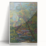 Expressionist Art - Kubínsky Stream by Arnold Weisz-Kubínčan