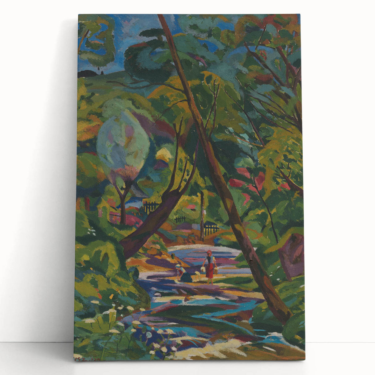 Expressionist Art - Kubínsky Stream by Arnold Weisz-Kubínčan