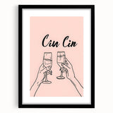 Extra large abstract art print with a colorful, textured design on a framed black mat, ideal for living room decor.