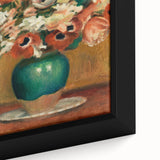 Impressionism Wall Art - Vibrant Floral Bouquet - Renoir Flower Vase Print