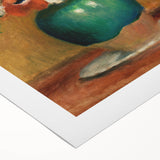 Impressionism Wall Art - Vibrant Floral Bouquet - Renoir Flower Vase Print