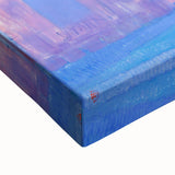 Modern Wall Art - Abstract Church Tower Scene - Vibrant Colorful Print