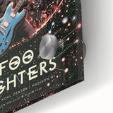 Foo Fighters Retro Wall Art - Vintage Cosmic Concert Poster